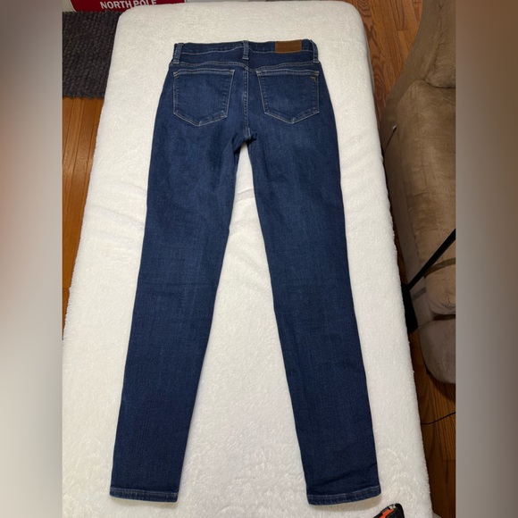 Madewell Dark Blue 10 Inch High Rise Skinny Jeans - Picture 7 of 7